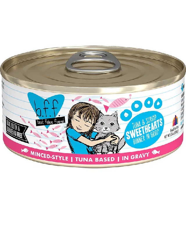 Weruva B.F.F. Tuna & Shrimp Sweethearts Wet Cat Food 3oz