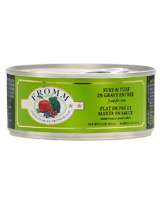 Fromm Surf & Turf in Gravy Wet Cat Food 5.5oz