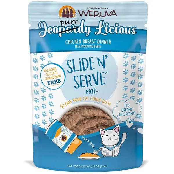 Weruva SNS Pouch Pate Jeopurrdy Licious 2.8 oz.