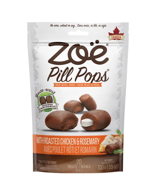 Zoe Pill Pockets for Dogs & Cats - Roasted Chicken & Rosemary 3.5oz