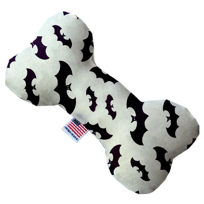 Plush Bone Dog Toy Stuffing Free Purple Bats