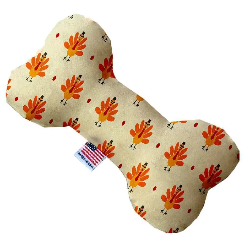 Plush Bone Dog Toy Stuffing Free Turkey Trot