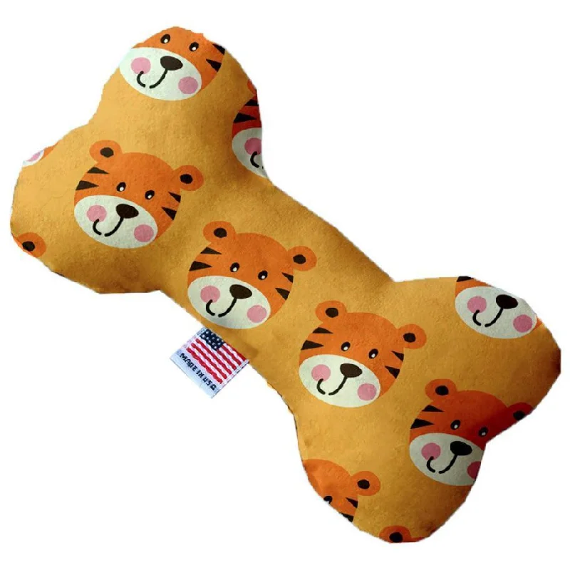 Plush Bone Dog Toy Tally The Tiger