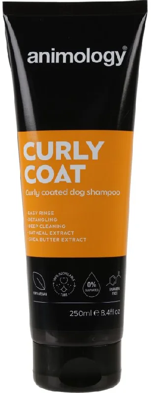 ANIMOLOGY Şampon pentru câini Curly Coat 250ml