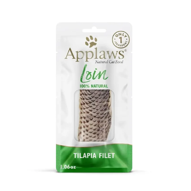 Applaws Natural Cat Treat Tilapia 1.06oz Loin 12/cs