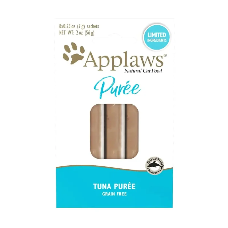 Applaws Natural Cat Treat Tuna Puree 8 x 0.25oz 10/cs