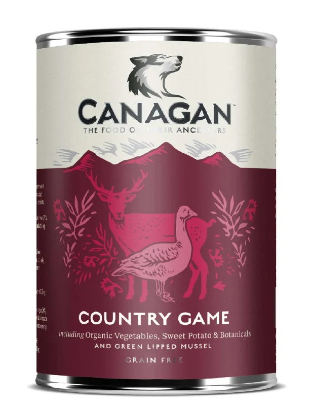 CANAGAN Country divljač s organskim povrćem, 400g