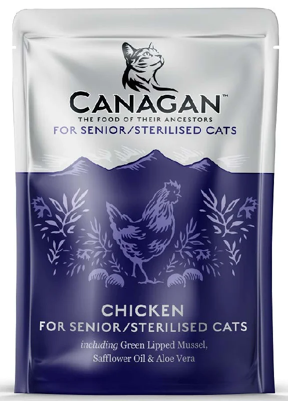 CANAGAN Sterilised / Senior, piletina, 85g