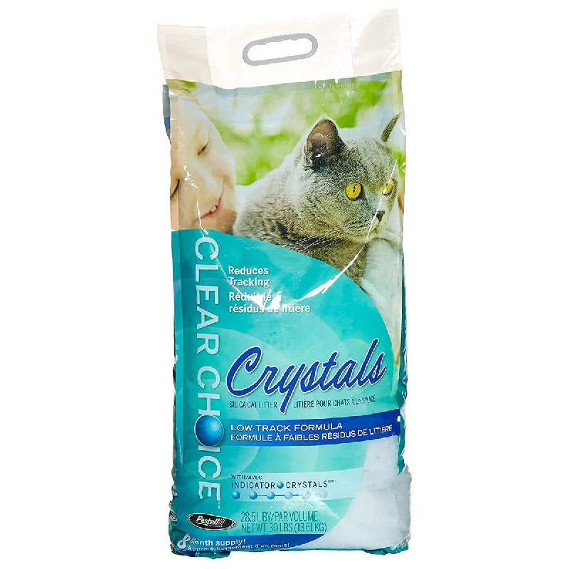 Clear Choice Silica Crystal Cat Litter 30lb (13.61kg)