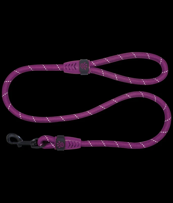 Doco 6ft Reflective Rope Leash with Plastic Encased Handle Loop 1/2" Width