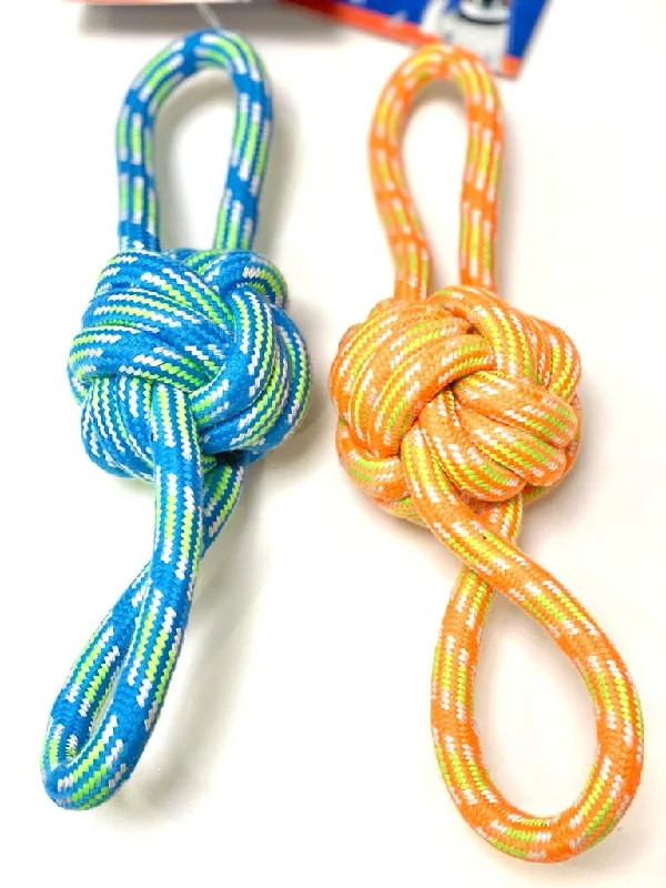 Pet Touch Dog Play Toy (Figure 8 Knotted Ropes)