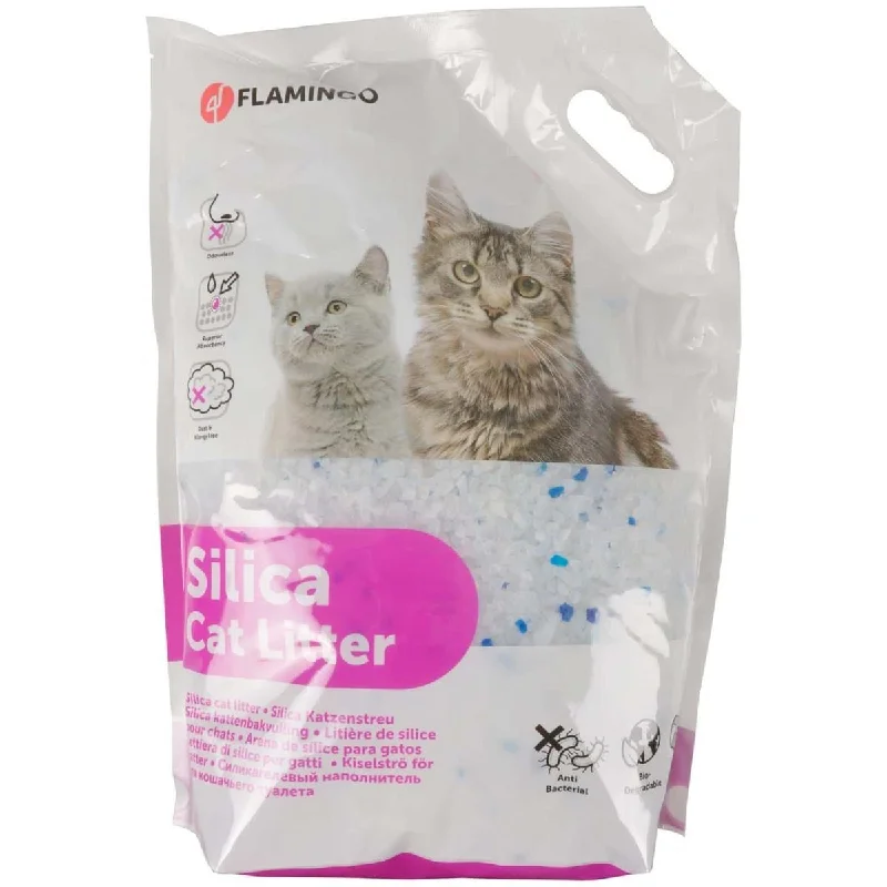 Flamingo Silica Cat Litter (5.5L) 2.25Kg