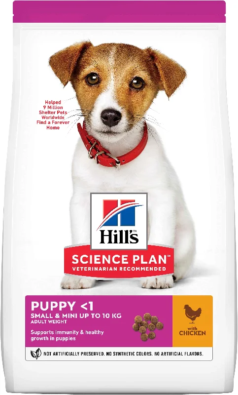 HILL's Canine PUPPY Small & Miniature cu Pui 1,5kg