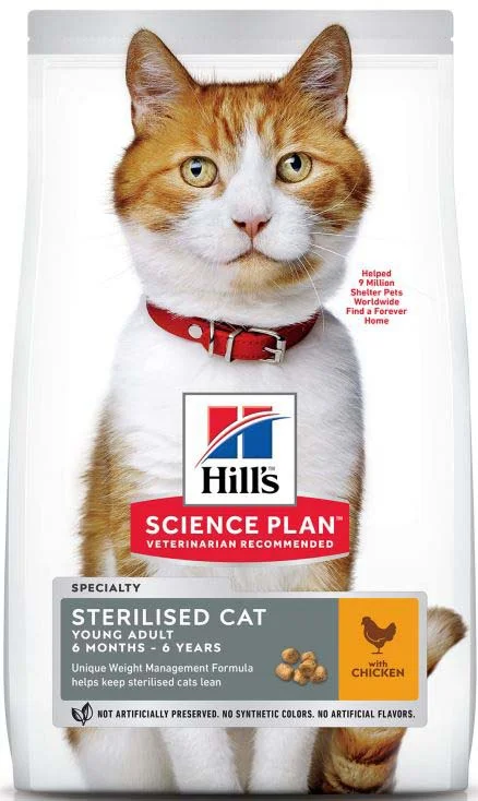 HILL's SP Feline Young Sterile, cu Pui