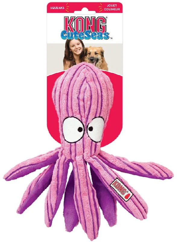 KONG Jucărie pentru câini Cuteseas Octopus, S, 5.72x5.72x17,15cm