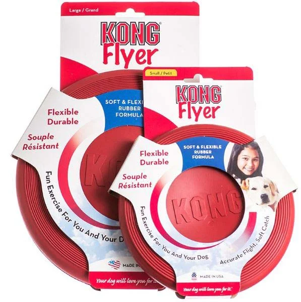 KONG Jucărie pentru câini Flyer European L, 13-30 kg