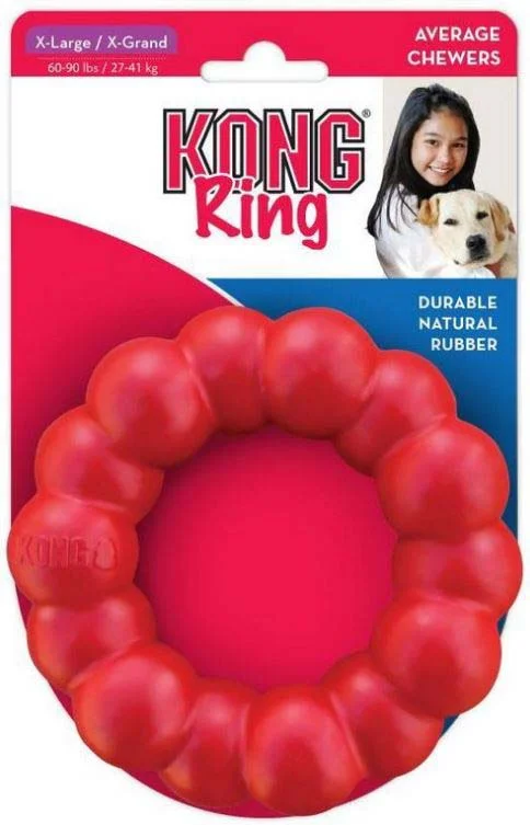 KONG Jucărie pentru câini Ring Medium/Large 11,43x3,81x17,78cm