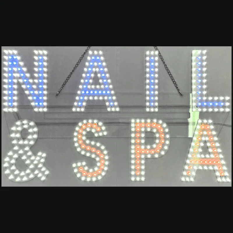 LED Neon Sign - Nail & Spa Sign