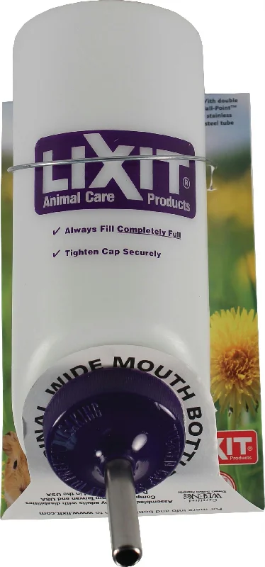 Lixit Wide Mouth Small Animal Water Bottle