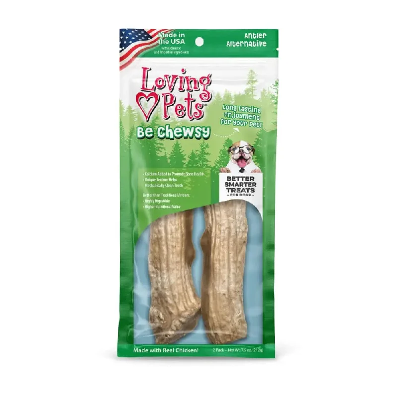 Loving Pets Be Chewsy Antler Dog Treat