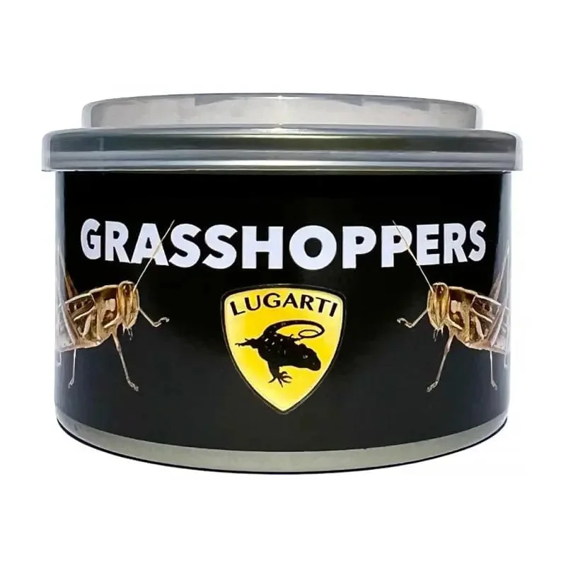 Lugarti’s Canned Grasshoppers Reptile Food