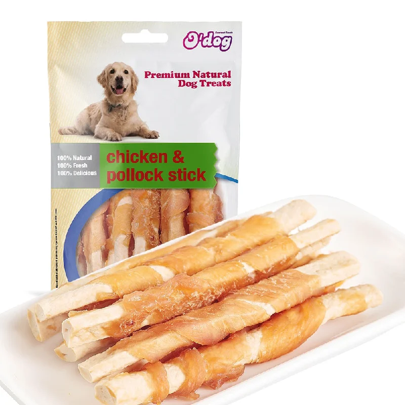 O'dog Chicken and Pollock Stick 100G