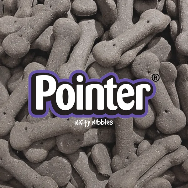 Pointer - Charcoal Large Bones