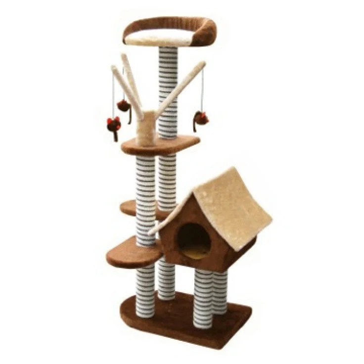 Sagrada Cat Scratching Pole - Brown