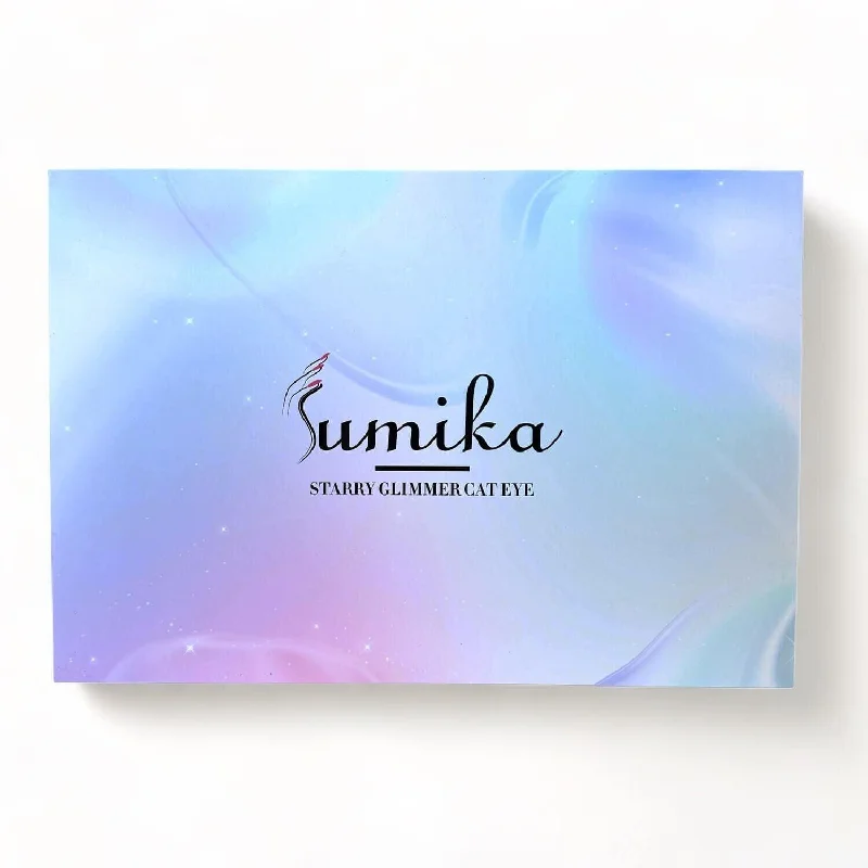 Sumika Starry Glimmer Cateye Set 12 Color 1 Base 1 Top 2 Magnets