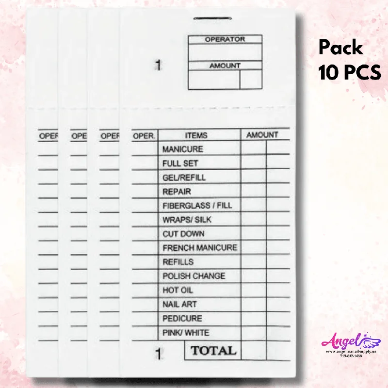 Ticket Book (TB01) Pack/10PCS