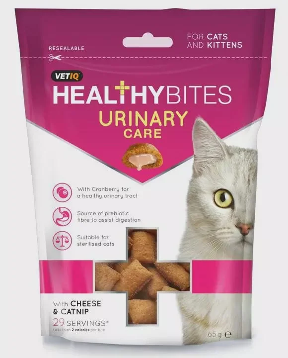 Vet IQ Healthy Bites Urinary Care for Cats & Kittens 65g