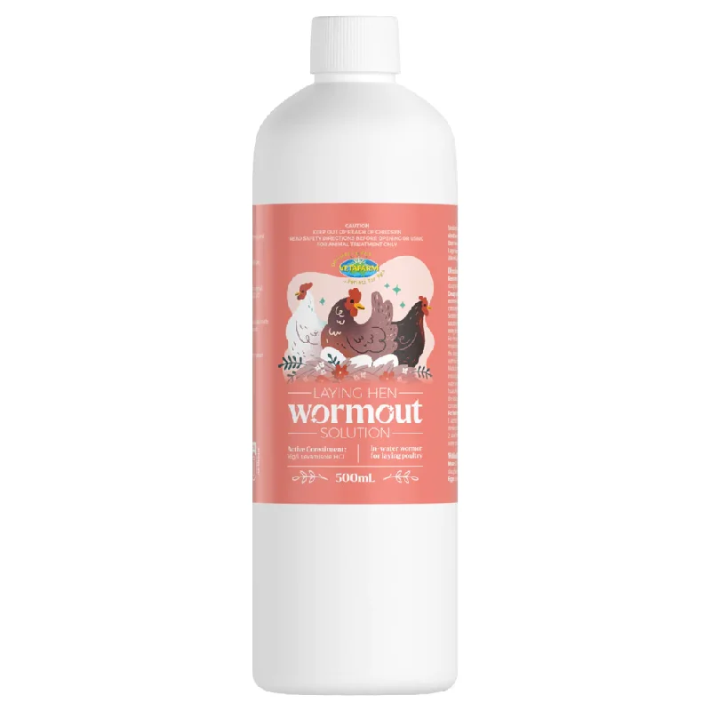 Vetafarm Laying Hen Wormout Solution 500ml