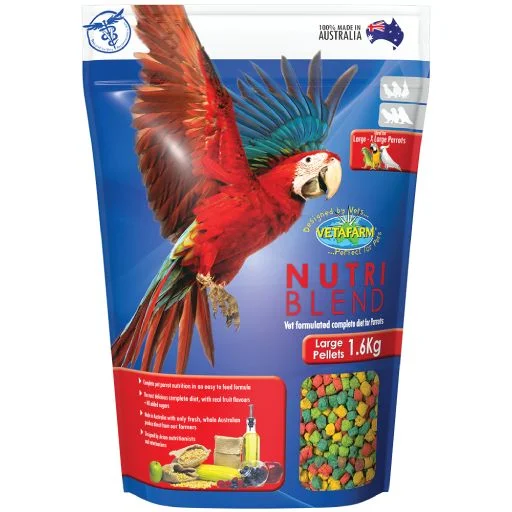 Vetafarm Nutriblend Pellets Large Bird Food