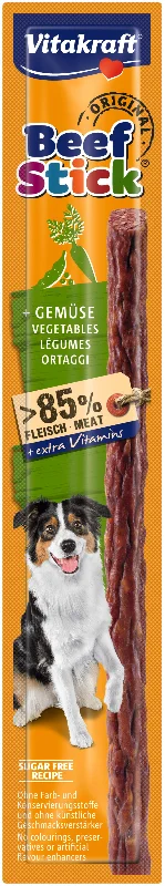 VITAKRAFT Delicatese pentru câini Beef-Stick cu Legume 1 bucată, 12g