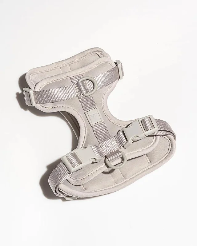 Cushioned Dog Harness in Grey (FINAL SALE)